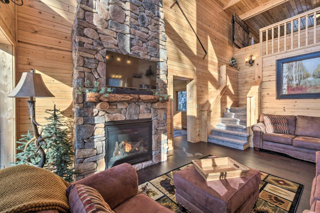 Scenic Hayward Lake View Retreat With Fire Pit Esterno foto