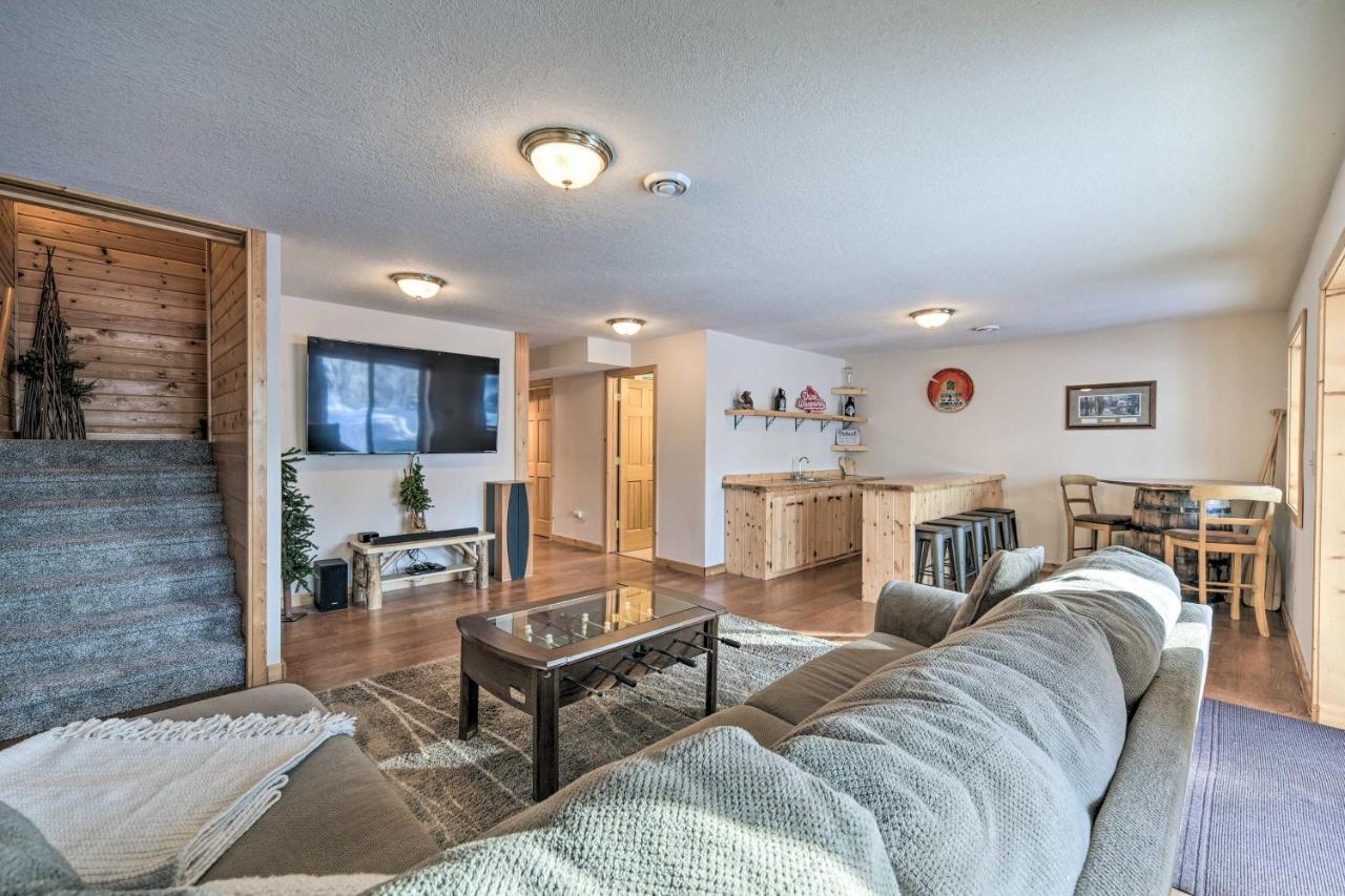 Scenic Hayward Lake View Retreat With Fire Pit Esterno foto