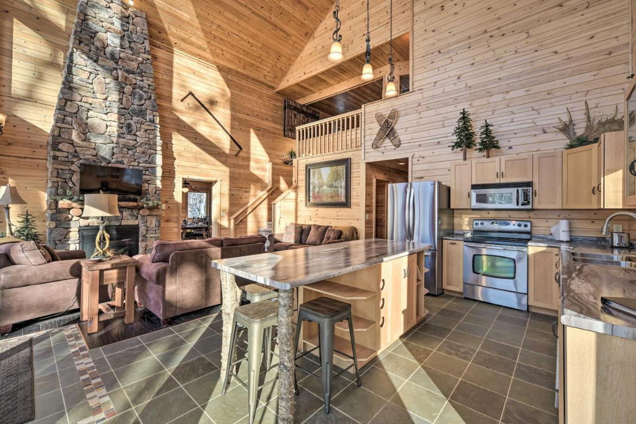 Scenic Hayward Lake View Retreat With Fire Pit Esterno foto